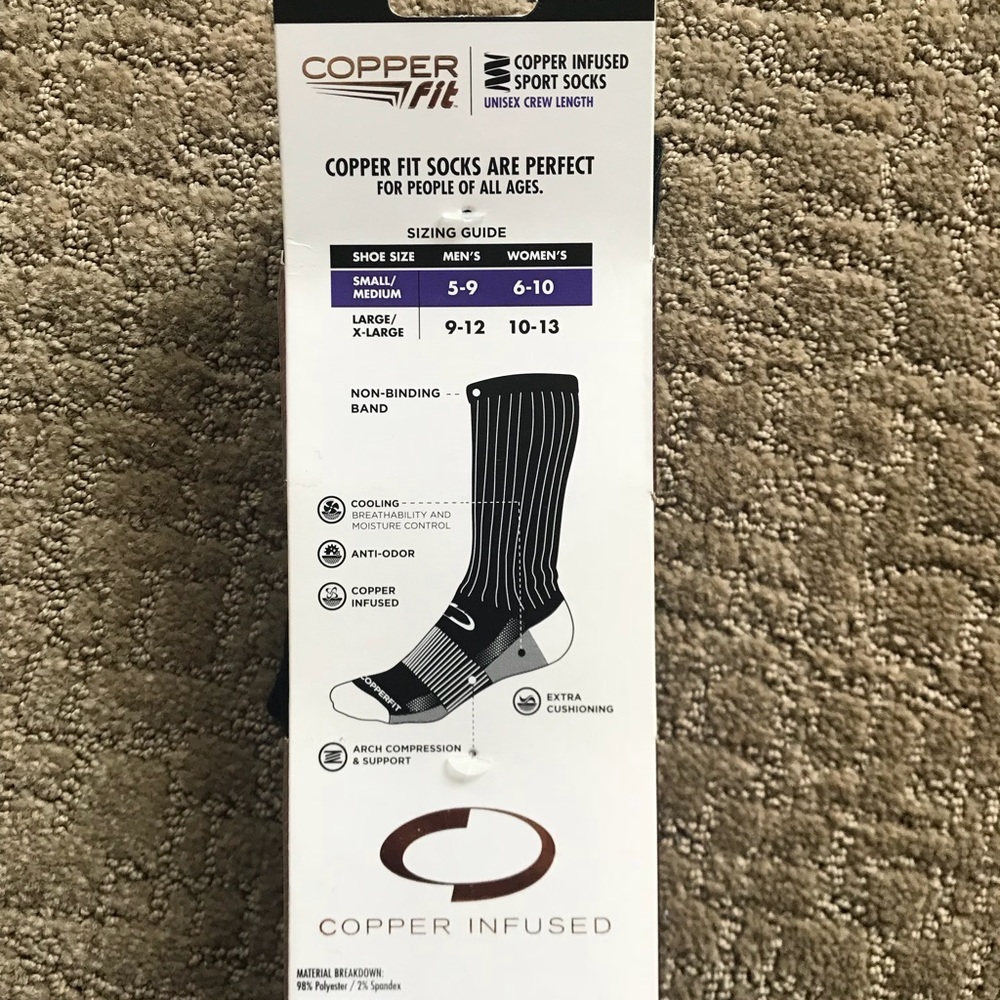Copperfit socks - Picture 2 of 4